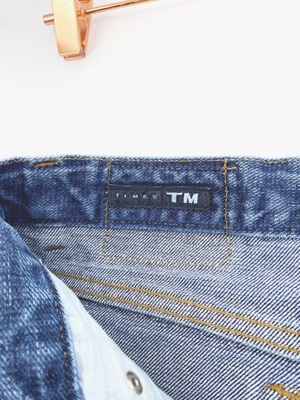 Times TM Jeans Vintage Y2K Side Zipper Bootcut Jeans - Picture 10 of 12